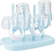 Space Saving Baby Bottle Drying Rack for Bottles, Nipples, Pump Parts, Cups