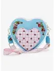 Loungefly Strawberry Shortcake Heart Crossbody Bag bonus wallet