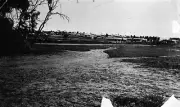 The town of Ouyen in the distance Ouyen Victoria ca 1920 OLD PHOTO