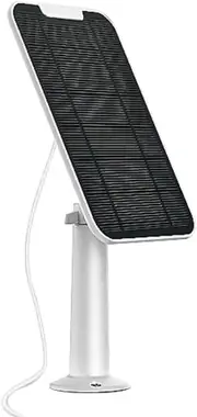 FOHOA 5V/4W Solar Panel Power Compatible with Eufycam 2C/2C Pro/2/2 Pro/E20/E40/E -Micro USB Port