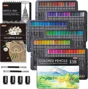 Colours Professional Colouring Pencils, Soft Core Coloured Pencils Set