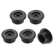 5 Pcs Cable Cord Grommet, 7/8" Inch Desk Grommet Flexible Rubber Grommets