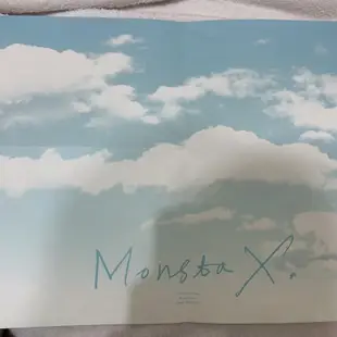 monsta x基賢shine forever 摺疊海報