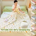 Portable Bed Sheet Lightweight Sleeping Bag Liner Hotel Camping Anti-Dirty NEW