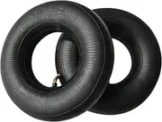 AcbbMNS 2PCS 4.10/3.50-4 Inner Tube Replacement Tire Inner Tube Tyre with TR87 Bent Valve for Lawn Mowers, Wheelbarrows, Hand Trucks, Golf Cart, Go-Karts, ATV Tire