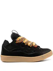 [Lanvin] chunky lace-up sneakers 41 Black