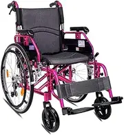Wheelchair,Lightweight Folding Wheelchair Driving,Wheelchair Lightweight Folding Elderly Wheelchair Car Elderly Disabled Magnesium Alloy Aluminum Trolley,Portable