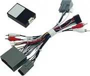 Car 16pin Audio Wiring Harness with Canbus Box Compatible for Ford Explorer Escape Edge Expedition Mustang/Lincoln Navigator MKX/Chevrolet