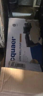 Acquaer 1 Hp Shallow Well Pump Model SJC100-1 Fully Assembled From Factory