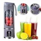 Portable Mini Blender USB Rechargeable Juicer Cup Smoothies Mixer Fruit Machine