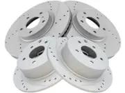 Front and Rear Brake Rotor Set For 04-08, 18 Nissan Maxima Altima SE-R SF18Y3