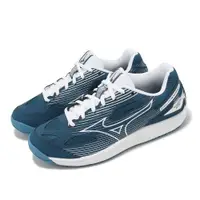 在飛比找ETMall東森購物網優惠-Mizuno 排球鞋 Cyclone Speed 4 藍 男