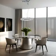 LED Circle Pendant Light 6Lt 18w 3000k Superlux Lighting - CP226-R6