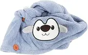 ERINGOGO Hair Drying Towel Wrap Cute Fast Drying Absorbent Hair Cap for Adults Soft Microfiber Head Towel Wrap Lightweight Compact for Travel for Wet Hair Use