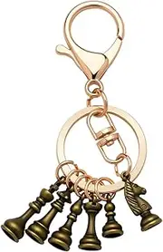 [Kilener] Chess Gifts for Men Women Chess Keychain Key Chains for Car Keys Purse Bag Charms for Handbags Accessories for Women Men Birthday Gifts for Best Friends Kids Chess Lovers