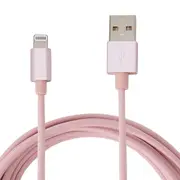 Lightning Cable - 2m Pink Rope