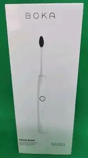 NEW Boka Rechargeable Sonic Toothbrush Kit Matte White. SEALED BOX!!
