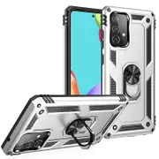 Armor Anti-fall Metal Ring Kickstand Design Hybrid PC TPU Shell for Samsung Galaxy A52 4G/5G/A52s 5G
