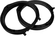 GANAZONO 1 Pair Plastic Car Speaker Mounting Spacer Rings for Front Door Speakers Easy Installation Audio Adapter for Enhanced Sound Automotive Audio Systems