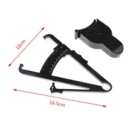 Personal Body Fat Tester Calipers Tape Measure and Fat Charts Fitness Measure BD