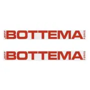 Bottema - Jeff - RED fork decals - Old school bmx
