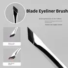 1/6Pcs Flat Blade Eyeliner Brush Ultra Thin Precise Detail Brush Makeup Tool