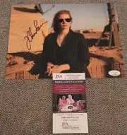 JESSICA CHASTAIN SIGNED 8X10 PHOTO ZERO DARK THIRTY JSA AUTHENTICATED #AL23283