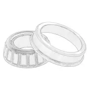 OE CLAAS 7700677350-CL BEARING, MANUAL TRANSMISSION ORIGINAL NEW OE REPLACEMENT