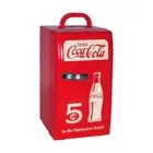 Coca-Cola Portable Retro Mini Fridge 0.77-Cu-Ft 12V DC + 110V AC Cords in Red