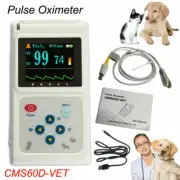 CONTEC Handheld Veterinary Pulse Oximeter ,PR SPO2 Monitor+PC Software CMS60DVET