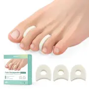 Welnove Foam Toe Separators - 40 Pack Toe Spacers for Corn, Blister, and Hamm...