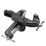 50Mm Upgraded 360 Degree Swivel Clamp Base Vise Woodworking Table Top Clamp Vice With Anvil