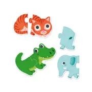 20pc Djeco Duo Animals Jigsaw Puzzle Kids/Children Educational Game Play 2y+
