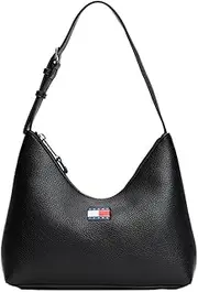Tommy Hilfiger TJW Must Shoulder Bag BDS - Black, One Size, black, Einheitsgröße