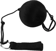Soft Ball Poi - Poi Ball Belly Dance | Poi Streamer Ball | Soft Ball for Dance | Adjustable Chain Black Poi Throwing Balls | Portable Dancing Prop for Belly Dance, Yoga, Haka and Polynesian Dance