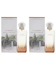 Herms Unisex 3.3oz Un Jardin Sur La Lagune EDT Pack of 2