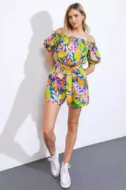 OH SO LOVELY WOVEN ROMPER