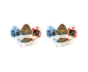 2PK Aquarius Harry Potter Crest Shaped Playing Cards Poker Gaming Standard Deck