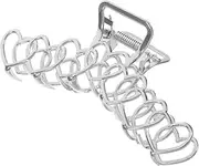 TOVINANNA Hair Clip Full Drilling Hair Band Belt Hair Volume Clip Simple Paw Clip Flash Hair Bands Elastic Hair Bands Handmade Hair Band Full Drilling Hair Bands Mesh Hair Bands Silver Alloy