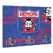 Melbourne Demons AFL Wall Key Rack Holder