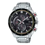 EDIFICE 太陽能TOUGH SOLAR計時碼錶賽車錶款49MM(黑面）_ EQS-600DB-1A4