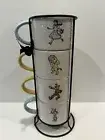 Rae Dunn WIZARD OF OZ Stackable Mugs Set Of 4 Dorothy Tin Man Lion Scarecrow NEW