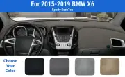 Dashboard Dash Mat Cover for 2015-2019 BMW X6 (DashTex) (for: BMW)