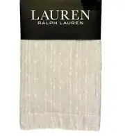 Ralph Lauren Linen Marley Back Tab Panel Drapes Curtains 54 x 84” Natural