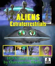 ALIENS- USB THUMB DRIVE [IN DVD Storage Case] Halloween Decor, Outrageous Media