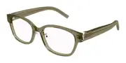 Saint Laurent SL M33/J Asian Fit 003 Men's Glasses Brown Size 53 - Private Health Rebate - Blue Light Block Available