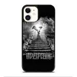 LED ZEPPELIN 海報 TPU 玻璃手機殼防摔保護套適用於 IPHONE XS 15 12 13 14 PRO