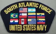 US Navy Cap Patch United States Navy South Atlantic Force