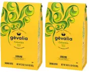 Gevalia Kaffe Colombia Ground Coffee Large Bag 2 Pack