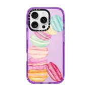 iPhone 16 Pro Impact Case MACARONS on Wood